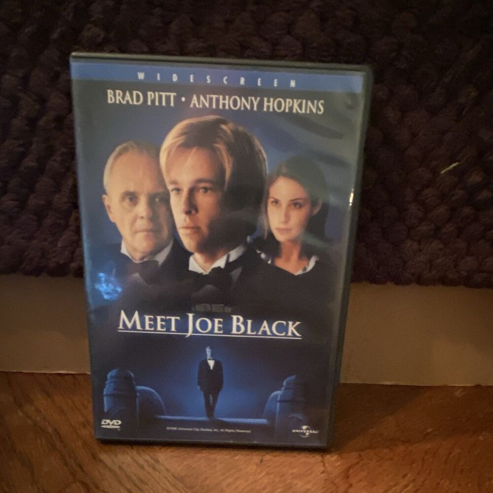 MEET JOE BLACK DVD WIDESCREEN BRAD PITT ANTHONY HOPKINS PG-13 Universal